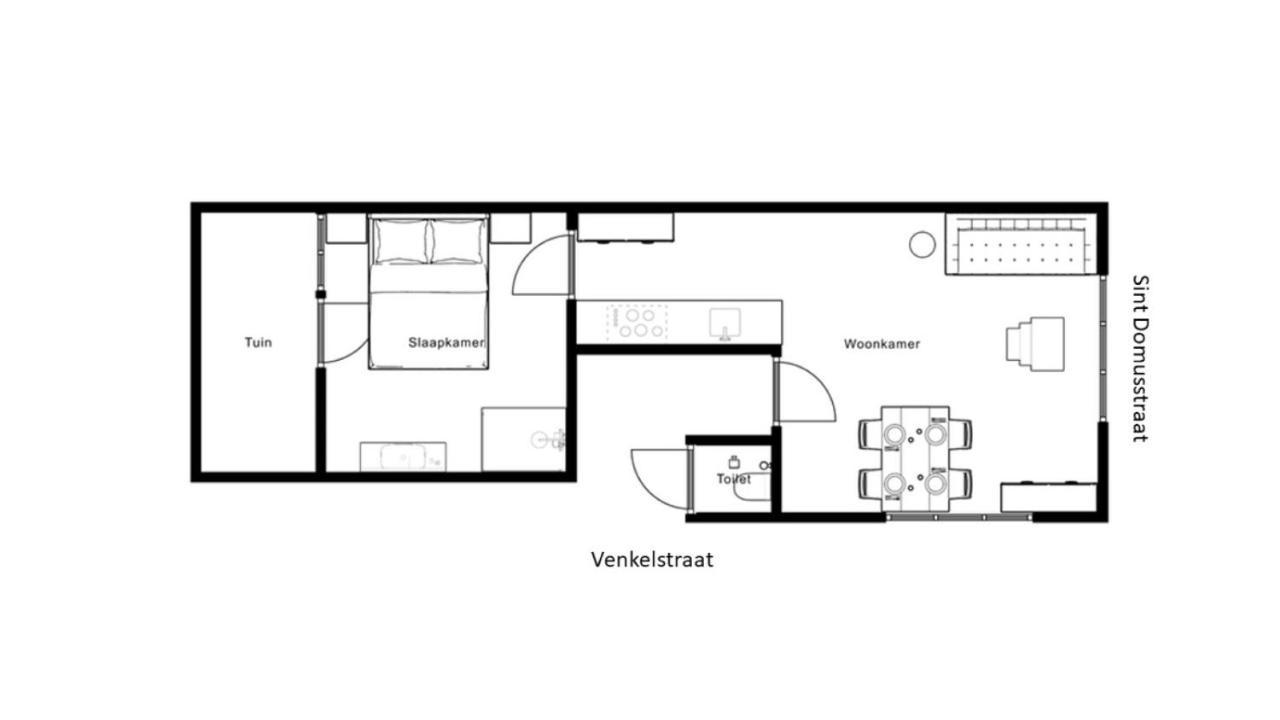Апартаменты Pakhuis De Venkel Зирикзе Экстерьер фото